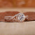 Pave ring diamond design exuding brilliance and beauty
