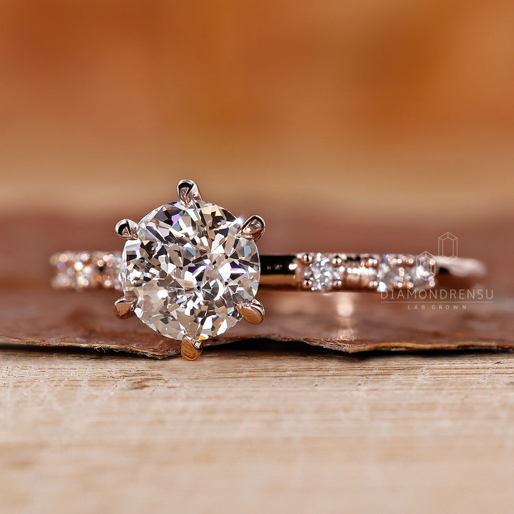 Customise ring made using Lab Grown Diamond.
