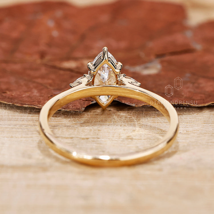 Buy Engagement ring in customise ring option.
