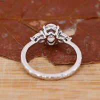 IGI certified diamond used in 4 claw prong setting.
