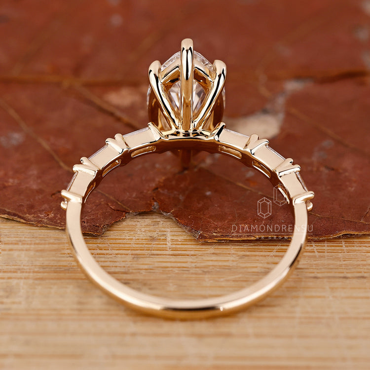 Buy Engagement ring in marquise diamond engagement ring style.
