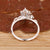 Designer marquise diamond engagement ring.
