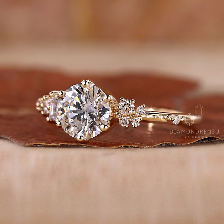 Buy engagement ring with lab grown diamond today.
