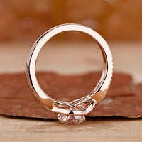 Elegant rose gold engagement ring for unforgettable moments
