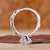 Buy Engagement ring in 6 claw prong setting.
