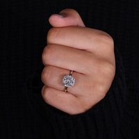 Buy Engagement ring offered with customise ring option.
