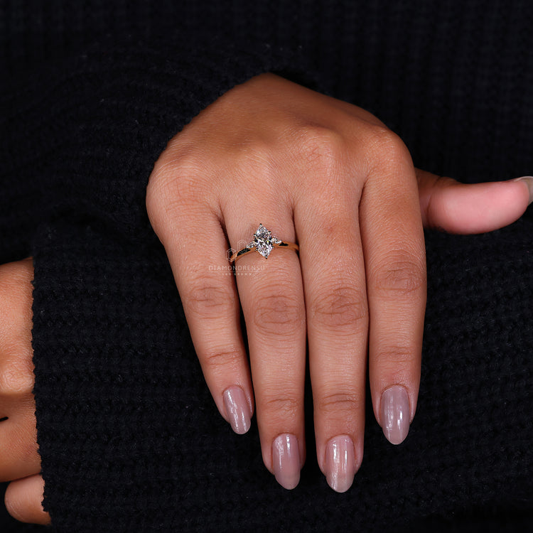 Customise ring with Lab Grown Diamond.
