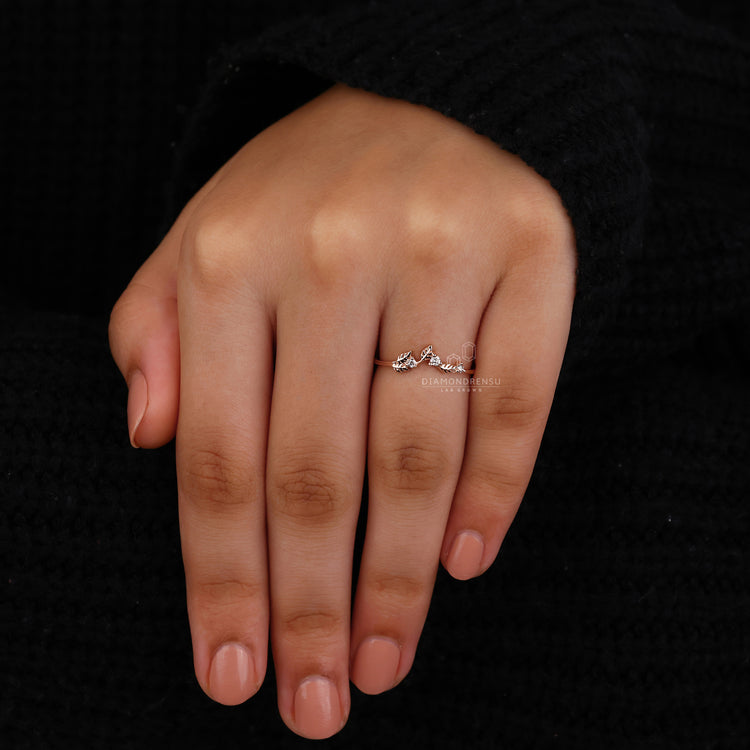 Handmade band crafted as handmade jewelry.
