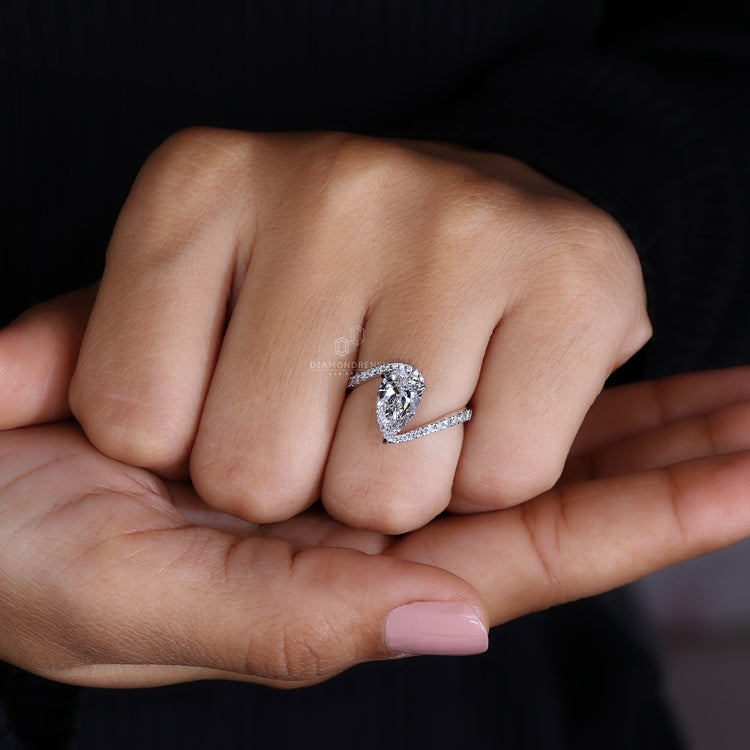 Customise ring with bypass setting ring.

