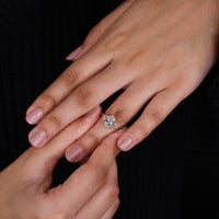 Yellow gold ring shown in Buy Engagement ring.
