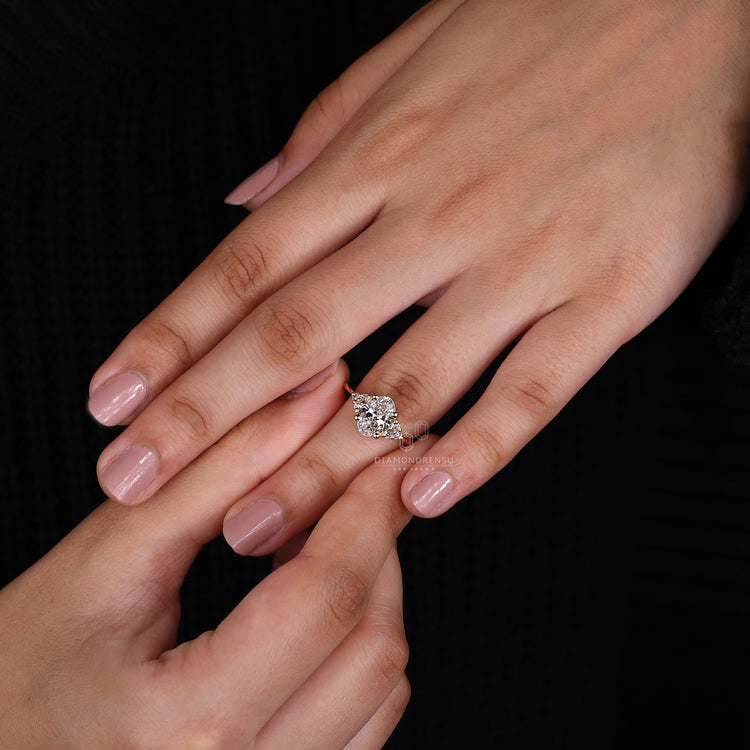 Yellow gold ring shown in Buy Engagement ring.
