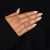 Diamond ring with pave round cut band design