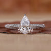 Pear Shaped Diamond Ring That Make Her Say Yes