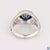 Solitaire oval moissanite ring available from 1 to 5 carat.
