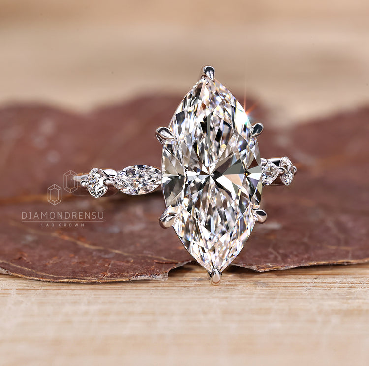 5 stone diamond ring available in every metal.