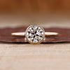 Round Old European Cut Ring solitaire style design.
