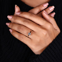 Yellow gold ring shown in Buy Engagement ring.
