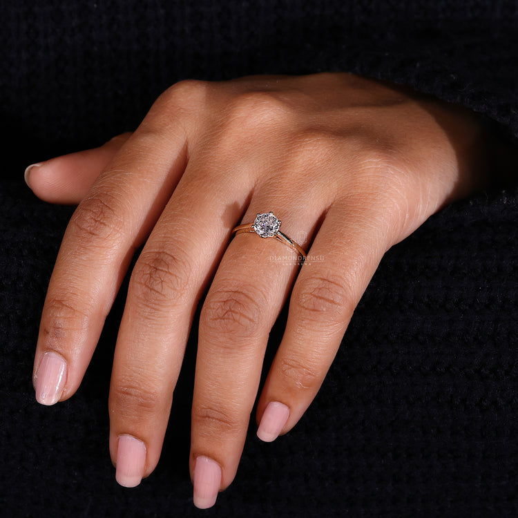 Customise ring crafted using Lab Grown Diamond.
