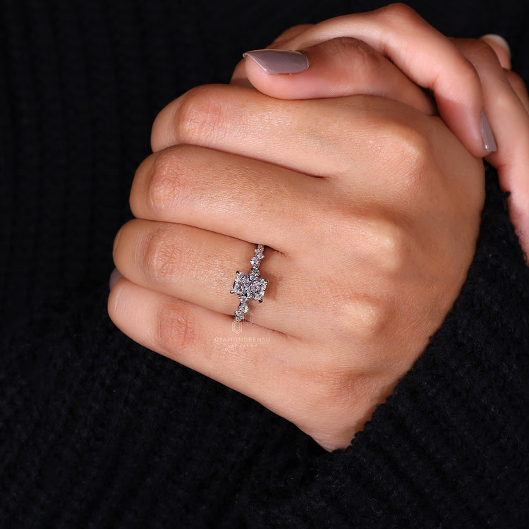Customise ring with Lab Grown Diamond.
