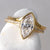 Marquise Cut Lab-Grown Diamond Bezel Ring with Baguette Side Stones 1.5 CT - Set