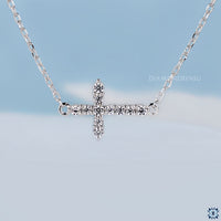 Pavé Cross Bracelet