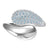 Lab-Grown Diamond Curvy Teardrop Open Band