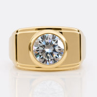 2.46 CT Round Brilliant Cut Moissanite Solitaire Engagement Ring