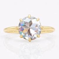 Classic Eight-Prong Traditional Look Moissanite Engagement Ring