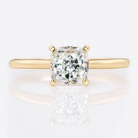 Cushion Cut Lab-Grown Diamond Solitaire Ring 1 CT