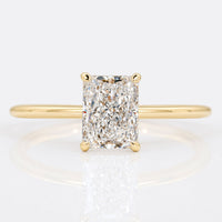 Radiant Cut Lab-Grown Diamond Solitaire Ring 0.5 – 3 CT