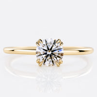 Round Brilliant Cut Lab-Grown Diamond Solitaire Ring 0.25 - 2 CT