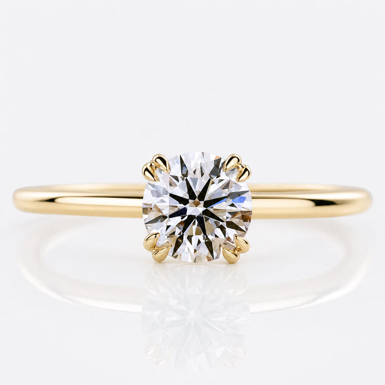 Round Brilliant Cut Lab-Grown Diamond Solitaire Ring 0.25 - 2 CT