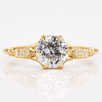 Jubilee Cut Lab-Grown Diamond Vintage Ring 1 CT