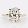 Oval Cut Lab-Grown Diamond Solitaire Ring 2 – 5 CT