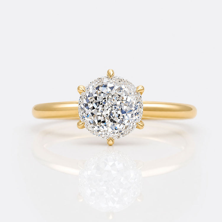 Portuguese Lab-Grown Diamond Solitaire Ring 1 – 4 CT