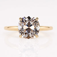 Cushion Old European Cut Lab-Grown Diamond Solitaire Ring 1 - 2 CT