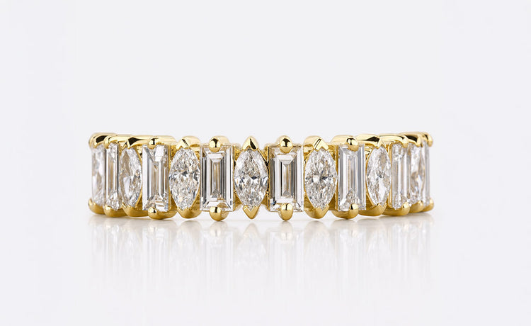 Best selling wedding, anniversary and eternity bands in solid gold
