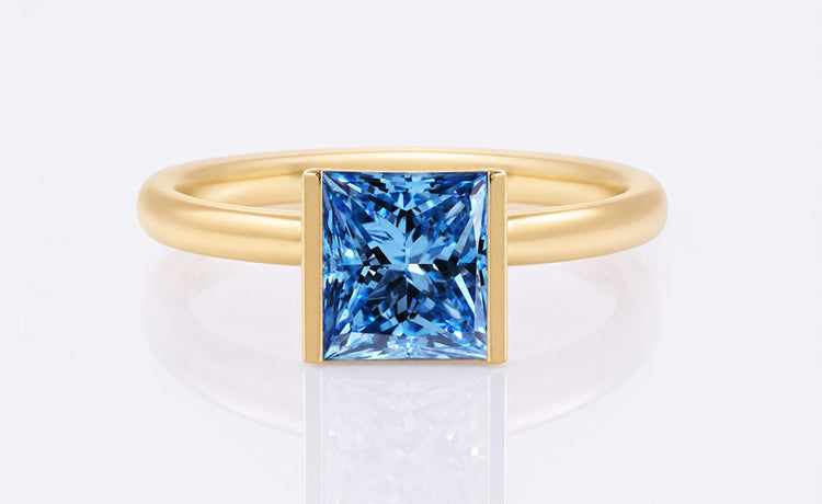 Fancy colour lab grown diamonds in a range of vivid hues and cuts