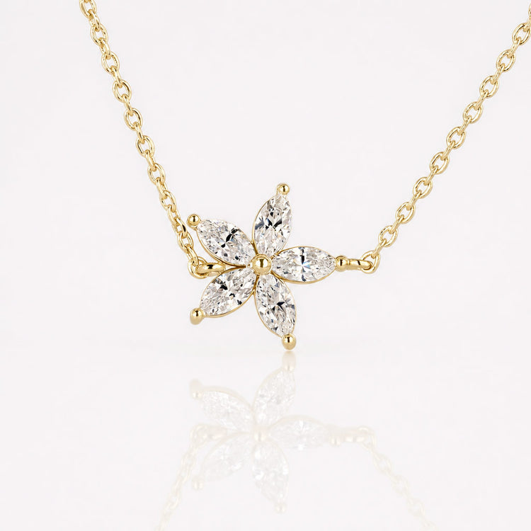 Lab created diamond bracelets presented as gift ideas in solid gold