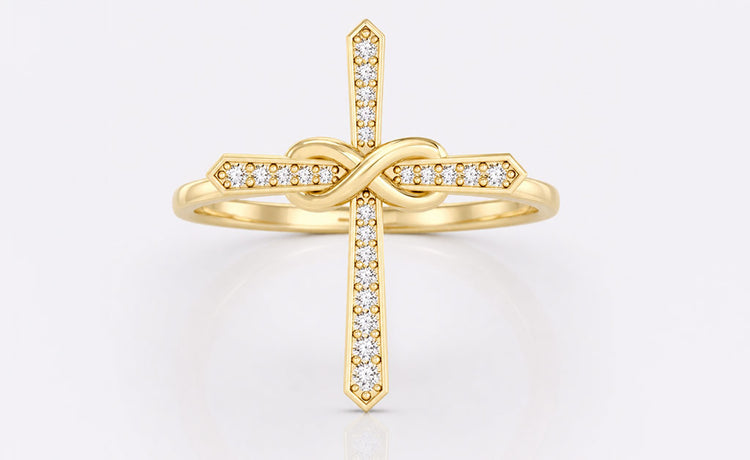 Moissanite jewellery gifts including pendants, earrings and rings in solid gold