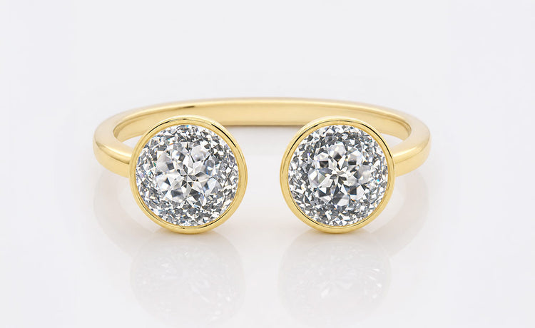 New arrival moissanite and lab grown diamond jewellery in solid gold