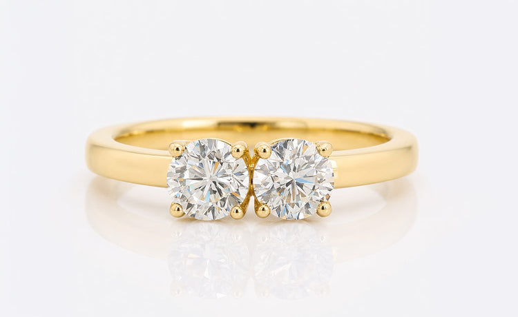 Best selling fine jewellery pieces in solid gold with diamonds and moissanite