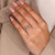 IGI certified vintage engagement ring available.
