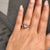 Diamondrensu AU engagement ring holds hidden halo ring sparkle.
