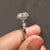 Halo ring setting on a handmade engagement ring by Diamondrensu Australia
