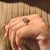 Diamondrensu Australia engagement ring, featuring a yellow gold bezel set.