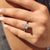2.03 CT Moissanite Trillion Cut Beautiful Moissanite Solitaire Engagement Ring