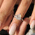 2.03 CT Moissanite Trillion Cut Beautiful Moissanite Solitaire Engagement Ring