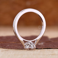Buy Engagement ring with white gold diamond ring.

