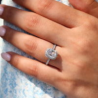 Pave diamond ring made as custom diamond ring.
